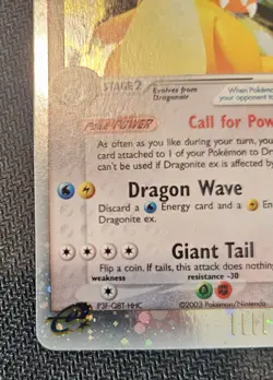 Pokemon Dragonite EX 90/97 Holo Ultra Rare. LP - Image 5