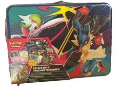 Pokemon Sealed 2015 Fall Collectors Chest Tin Lunch Box - Image 1