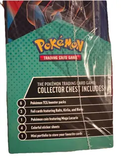 Pokemon Sealed 2015 Fall Collectors Chest Tin Lunch Box - Image 4