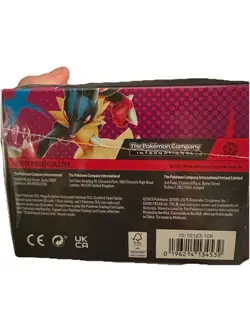 Pokemon Sealed 2015 Fall Collectors Chest Tin Lunch Box - Image 5