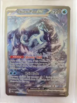 CHIEN-PAO ex - #261- SIR- 2023 POKEMON PAL EN PSA MINT 9 - Image 3