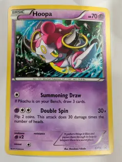 Hoopa XY90 Cosmos Holo - Black Star Promo Pokemon Holo Foil Nice! - Image 1
