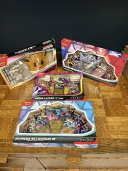 POKEMON MEGA LATIAS EX + Prismatic + Lugia/Latias EX & Salamence/Reshiram Ex Box - Image 2