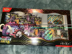 Pokemon TCG Paldean Fates Great Tusk ex & Iron Treads ex Premium Collection - Image 1