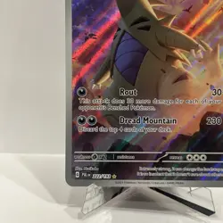 Pokemon Tyranitar Illustration Rare Full Art Holo SV02 Paldea 222/193 2023 MINT - Image 4
