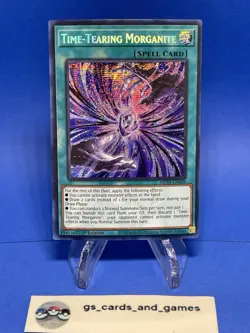 Time-Tearing Morganite MP24-EN088 - Prismatic Secret Rare - Yugioh! - Image 1