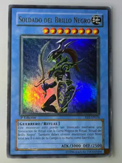 [SPANISH] Black Luster Soldier SYE-SP024 Ultra Rare 1st Edition - Lightly Played - Image 1