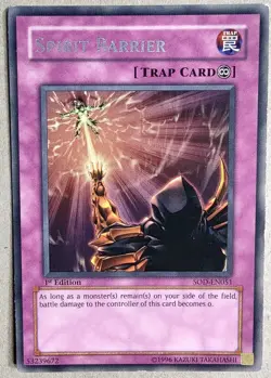 Spirit Barrier - Common - Rare - Yu-Gi-Oh! - SDRL-EN028 - 1st Ed. - LP - Fr Ship - Image 1