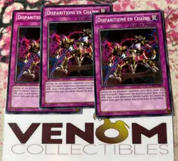 3x (M/NM) *FRENCH* Chain Disappearance LCYW-EN289 Common 1st Edition YuGiOh - Image 1