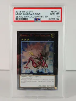 Number 20: Giga-Brilliant - YuGiOH - ZTIN ENV02 - Ultra Rare - Limited - PSA 10 - Image 1