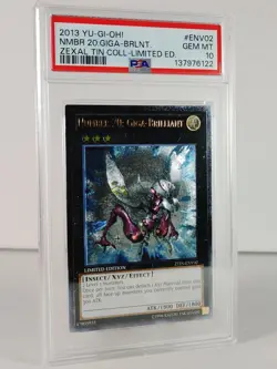 Number 20: Giga-Brilliant - YuGiOH - ZTIN ENV02 - Ultra Rare - Limited - PSA 10 - Image 2