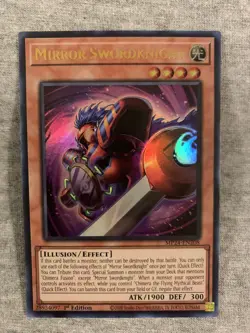 Yugioh x1 Mirror Swordknight MP24-EN208 1st Ed Ultra (Near Mint!) - Image 1