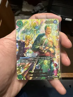 Roronoa Zoro - PRB02-006 (SP) PRB02-006 The Azure Sea's Seven Foil - Image 3
