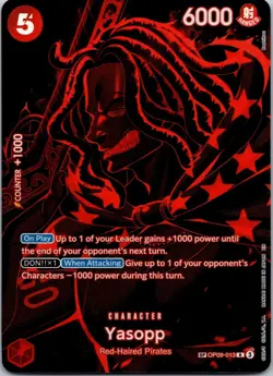 2025 One Piece Legacy of the Master Yasopp Special Alternate Art #OP09-013 - Image 1