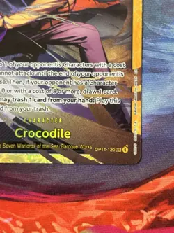 Crocodile - OP14-120 Sec The Azure Sea's Seven Op14 One Piece Tcg - Image 4