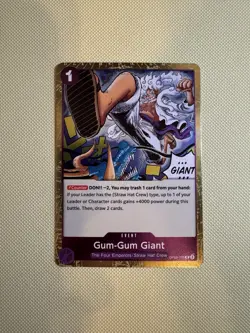 One Piece - Emperors in the New World - GUM-GUM GIANT - OP09-078 *Add quantity - Image 1