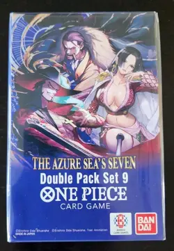One Piece TCG: Double Pack Set 9 OP-14 The Azure Sea's Seven-IN HAND - Image 1