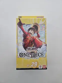 One Piece Egghead ENGLISH Starter Deck ST29 SEALED NEW - Image 1