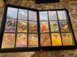 Pokemon TCG Binder Collection Comes With Vault X 3x3 Binder Mostly Modern Cards! - Image 1