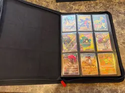 Pokemon TCG Binder Collection Comes With Vault X 3x3 Binder Mostly Modern Cards! - Image 2