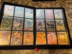 Pokemon TCG Binder Collection Comes With Vault X 3x3 Binder Mostly Modern Cards! - Image 3