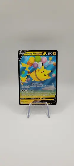 Pokemon TCG: Flying Pikachu V Celebrations -Holo Ultra Rare Card 006/025 - Image 1