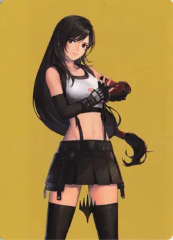 Tifa, Martial Artist Art Card (Gold-Stamped) - 52, FIN: Art Series, Regular - Image 1