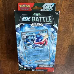 Pokemon TCG ex Battle Deck Greninja ex Factory Sealed Box 60 Card Deck New - Image 1