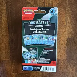 Pokemon TCG ex Battle Deck Greninja ex Factory Sealed Box 60 Card Deck New - Image 3