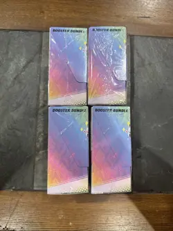 Pokemon Scarlet & Violet Prismatic Evolutions Booster Bundle TCG Cards x4 - Image 4