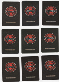 Lot #0195. 9 Chaotic Attack Rare cards. - Image 2