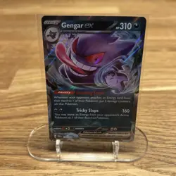 Pokemon TCG Gengar EX 104/162 S&V Temporal Forces Double Rare Card English - Image 1