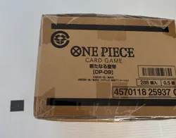 Japanese OP-09 One Piece Card The Four Emperors Booster Box Case Sealed - Image 3