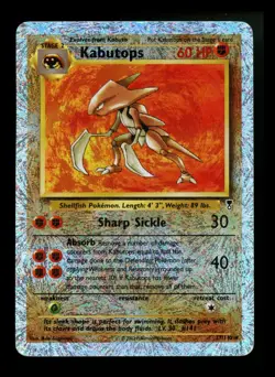 #3 Kabutops 27/110 Legendary Collection 2002 Reverse Holo Pokemon Card TCG - Image 1
