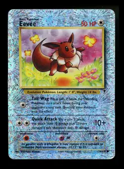 Eevee 74/110 Legendary Collection 2002 Reverse Holo Pokemon Card TCG - Image 1