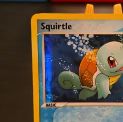 Pokemon Squirtle Card 63/100 EX Crystal Guardians Stamped - Image 3
