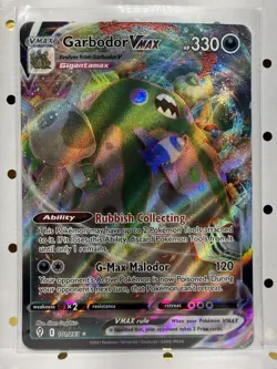 Mint Garbodor V / VMAX 7 Cards Pokemon TCG Darkness Ablaze Full Art Lot - Image 2
