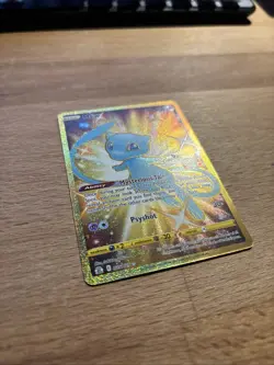 Pokemon Mew Holo Rare TCG Gold Card Celebrations 25th Anniversary 025/025 - Image 2