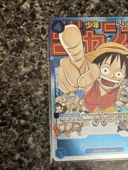 Monkey.D.Luffy (Event Pack Vol. 2) P-033 One Piece Promotion Cards Foil - Image 2