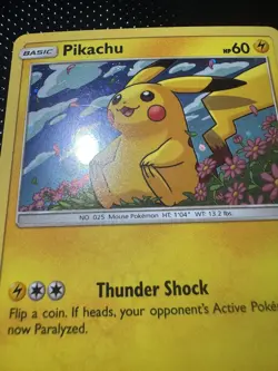Pokemon Card TCG - Pikachu SM206 Black Star Promo Sun & Moon Promo - Image 2
