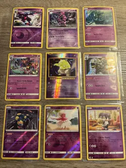 9 Psychic Type Holo/Reverse Holo Pokemon Card Lot MP-NM - Image 1