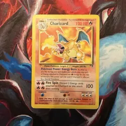 Charizard 3/110 WotC Legendary Collection Non-Holo 2002 Pokemon Card - Image 1