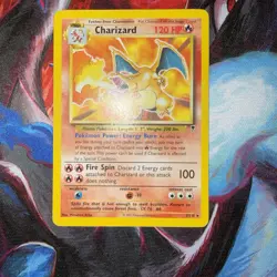 Charizard 3/110 WotC Legendary Collection Non-Holo 2002 Pokemon Card - Image 2