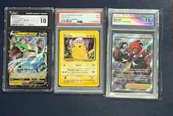 pokemon cards graded lot - 9 - Image 1