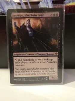 Magic The Gathering, Anowon, the Ruin Sage, Worldwake, Regular - Image 1