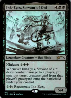 Ink-Eyes, Servant of Oni Secret Lair Drop Series LP Magic: The Gathering Foil - Image 1