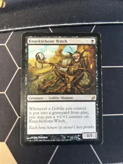 MTG Knucklebone Witch Lorwyn 120/301 Regular Rare - Image 1