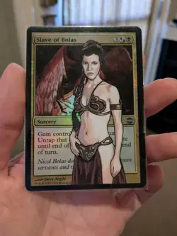 Eric Klug Alter Star Wars Princess Leia Slave of Bolas 1x MtG Alara Reborn foil - Image 1