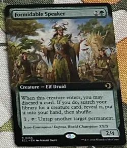 Formidable Speaker (Extended Art) Lorwyn Eclipsed Regular - Image 1