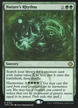 MTG TARKIR DRAGONSTORM NATURE'S RHYTHM RARE - Image 1